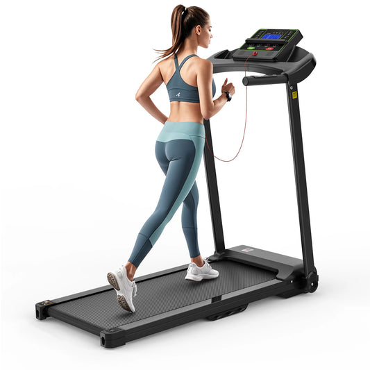 EU Germany Stock  Multi-functional and Portable Electric Potable Treadmill Foldable 120KG Max User Weight Treadmill-0