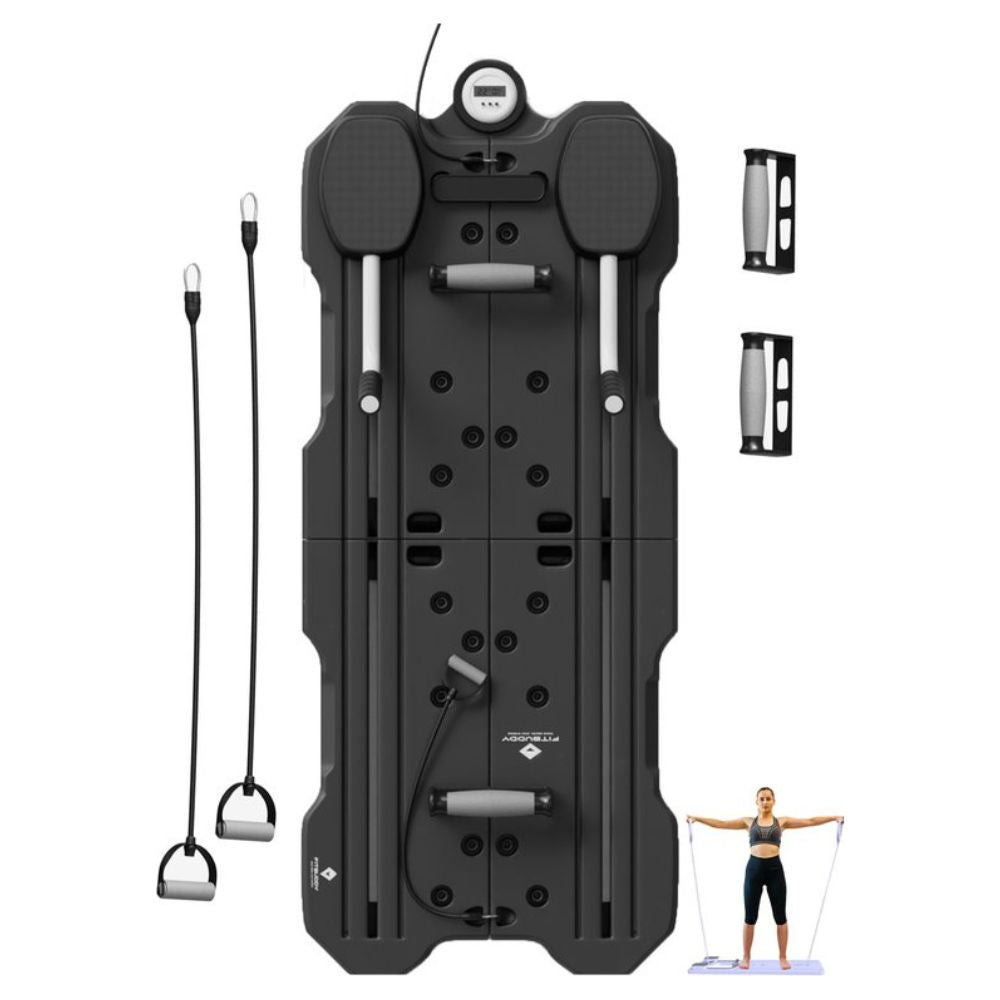 FitBuddy Pilates Reformer Board – Zwart