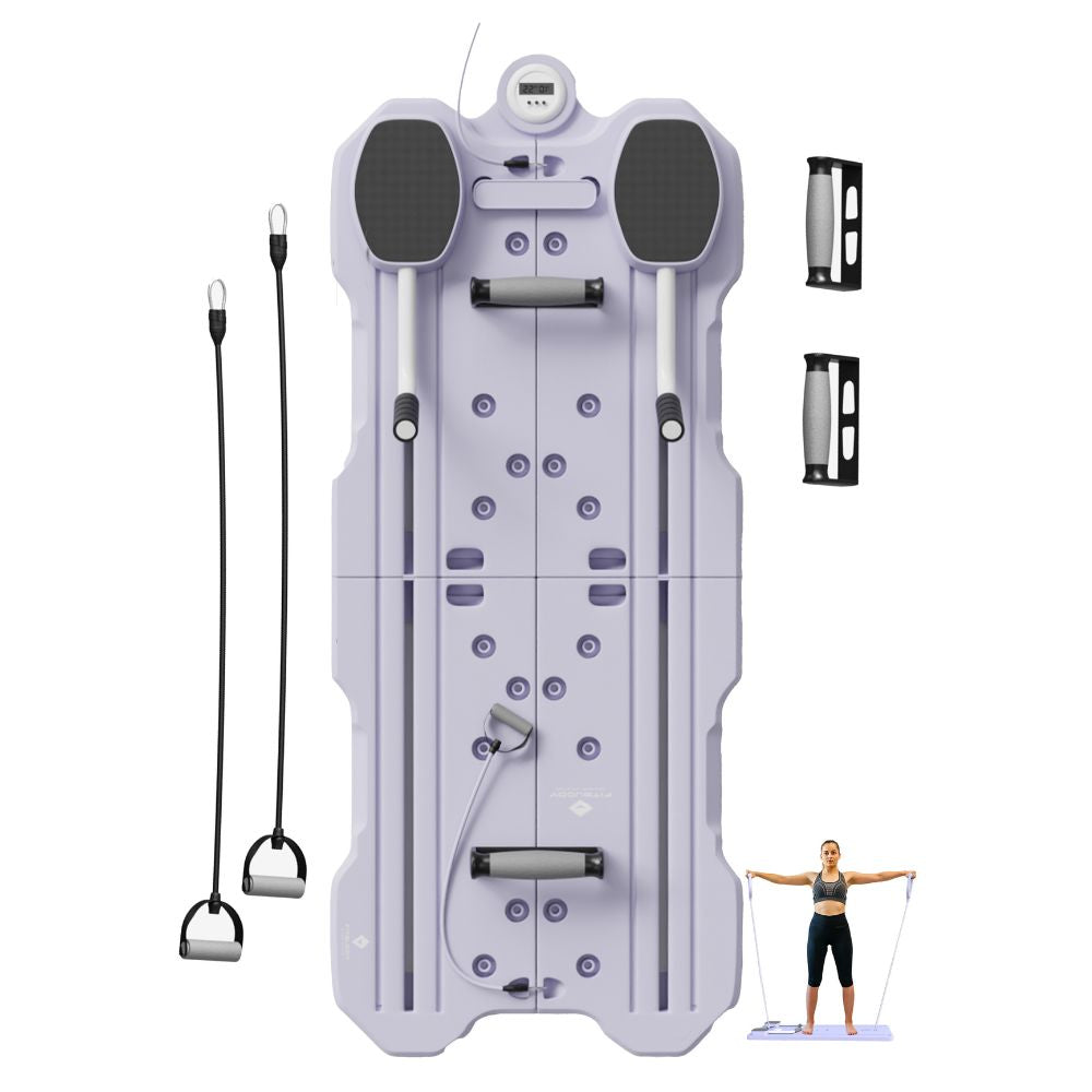 FitBuddy Pilates Reformer Board - Paars