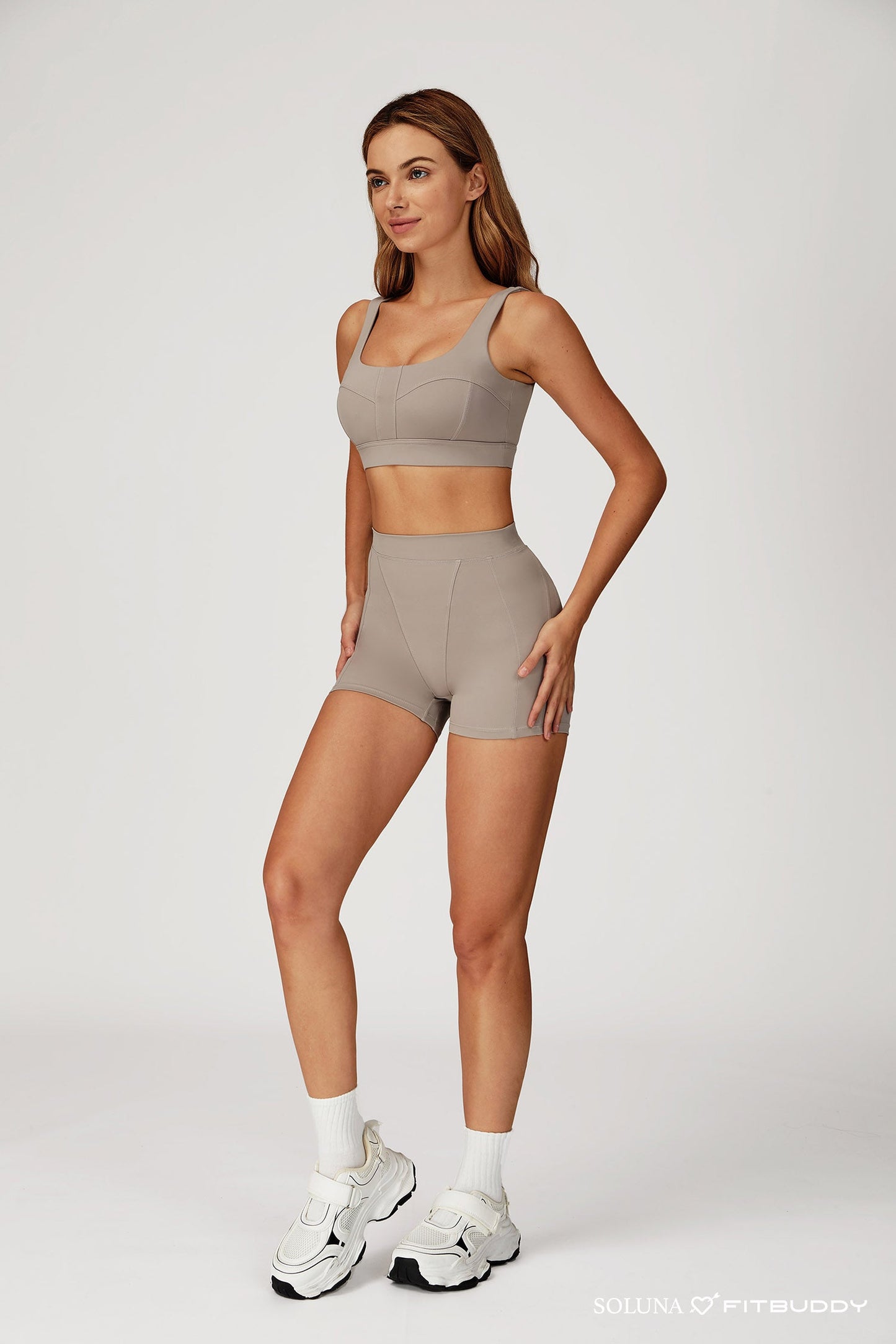 Fitbuddy Seamless Sports Shorts GZL114 – Naadloos, High Waist, Squatproof & Ademend