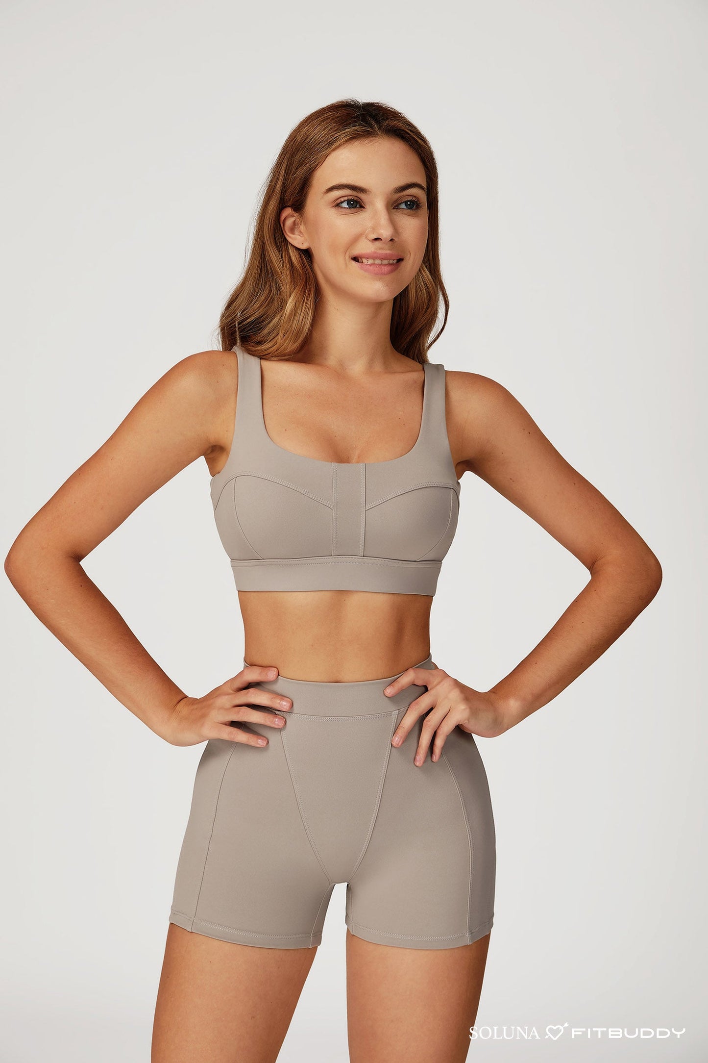 Fitbuddy Seamless Sports Shorts GZL114 – Naadloos, High Waist, Squatproof & Ademend