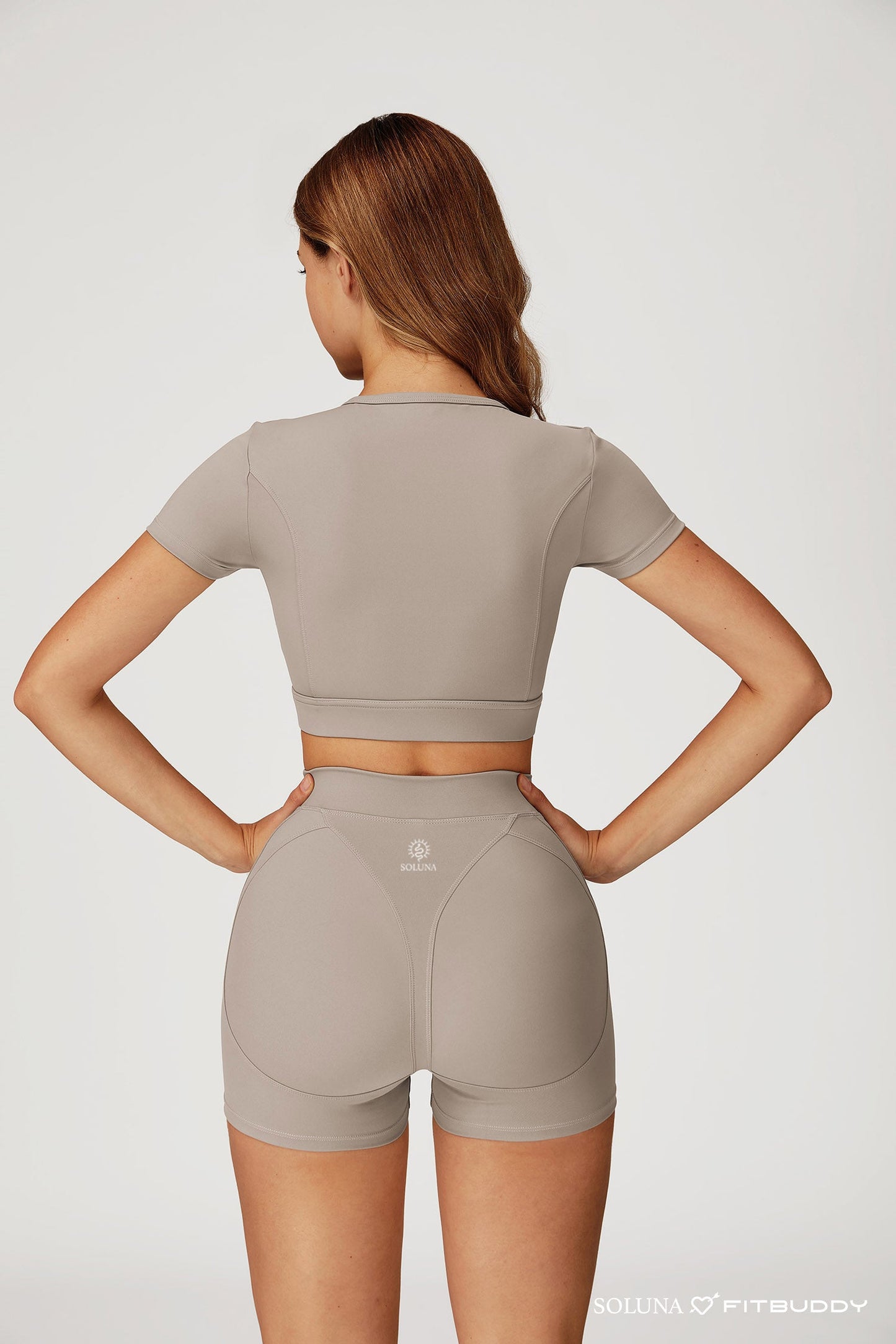 Fitbuddy Seamless Sports Shorts GZL114 – Naadloos, High Waist, Squatproof & Ademend