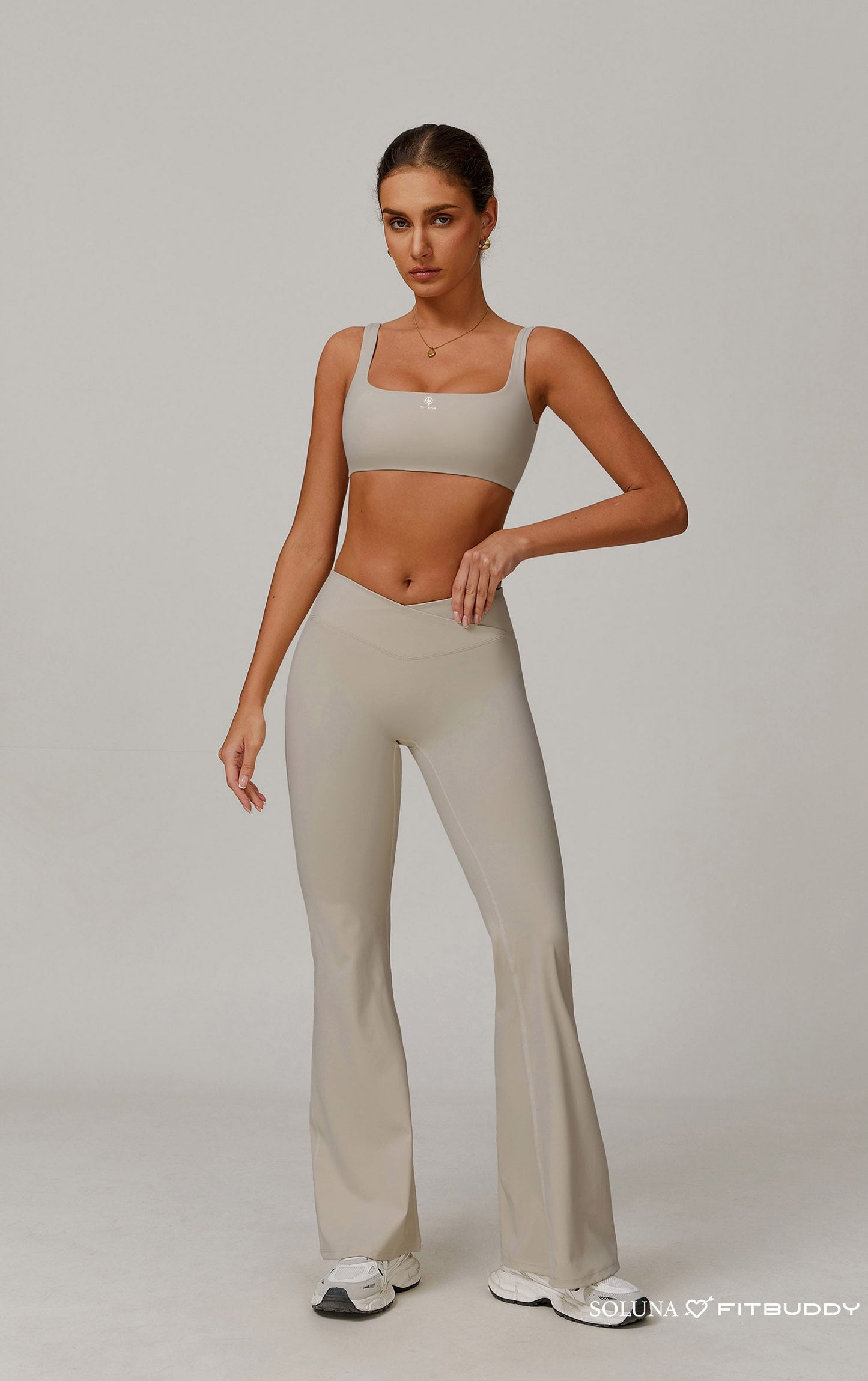 Fitbuddy Seamless Sport BH GZB31 – Naadloos, Ademend, Stretch, High Support – Dames