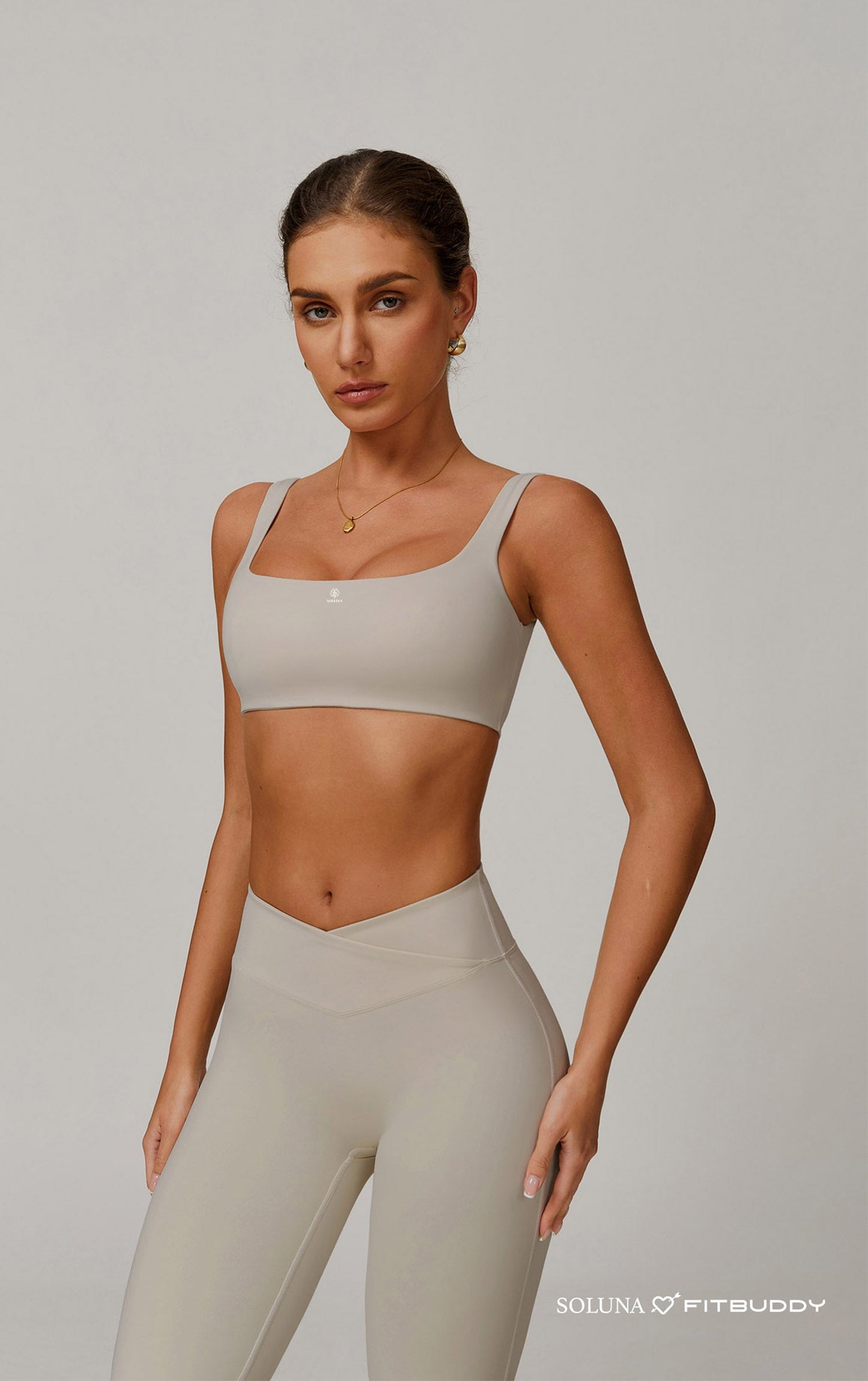 Fitbuddy Seamless Sport BH GZB31 – Naadloos, Ademend, Stretch, High Support – Dames